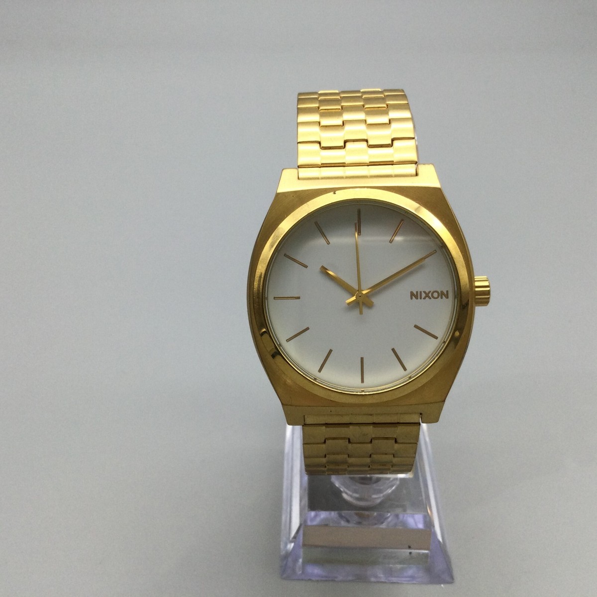 NIXON MINIMAL TIME TELLER ゴールド Time Teller Watch | All Gold / Gold | Unisex Stainless Steel