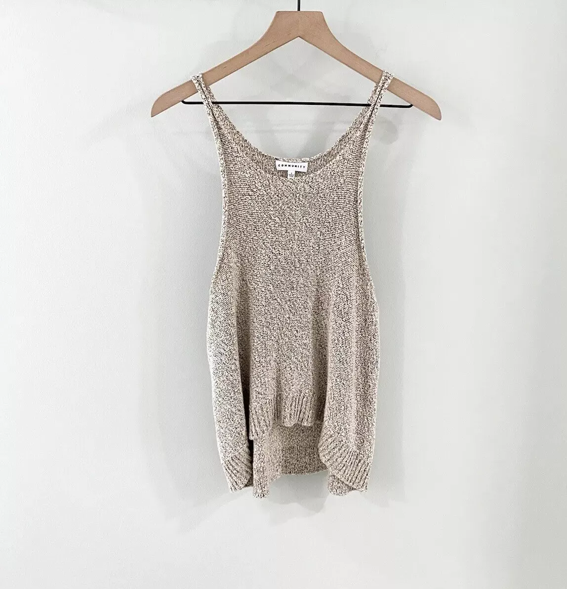 Aritzia Community Knit Sweater Tank Size Small eBay