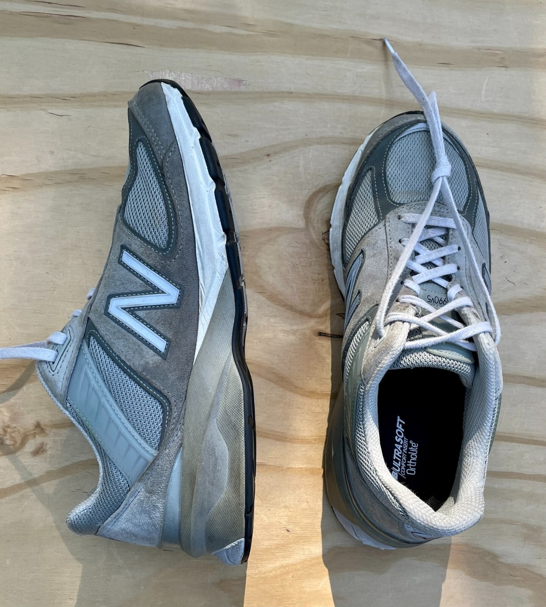 New Balance 990 V5 Running Shoes M990GL5 Ultrasoft Lace Up