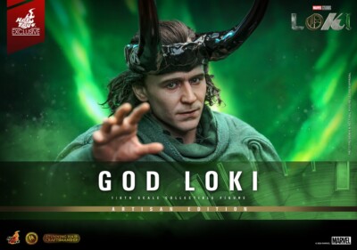 God Loki Artisan Edition - Hot Toys Sixth Scale 1/6th - US SELLER