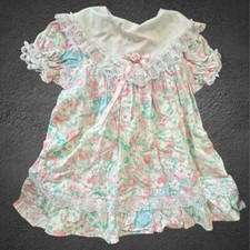 Vintage Sweet Treats Infant Girl 1980s Dress size 3T USA