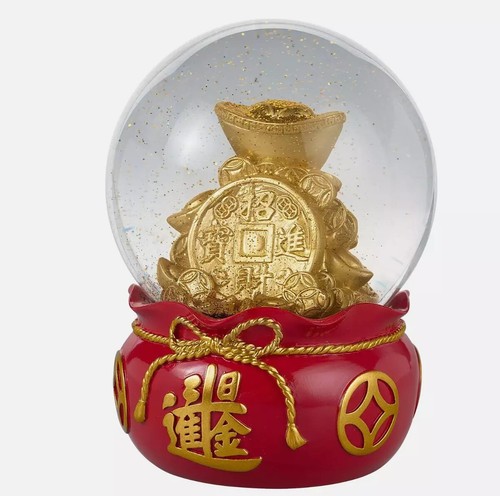 Chinese New Year gift set Wealth and Fortune Snow Globes money bag - 第 5/5 張圖片