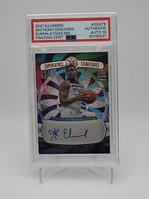 2021 Illusions Anthony Edwards  Superlatives Signature POP 1 Timberwolves PSA 10