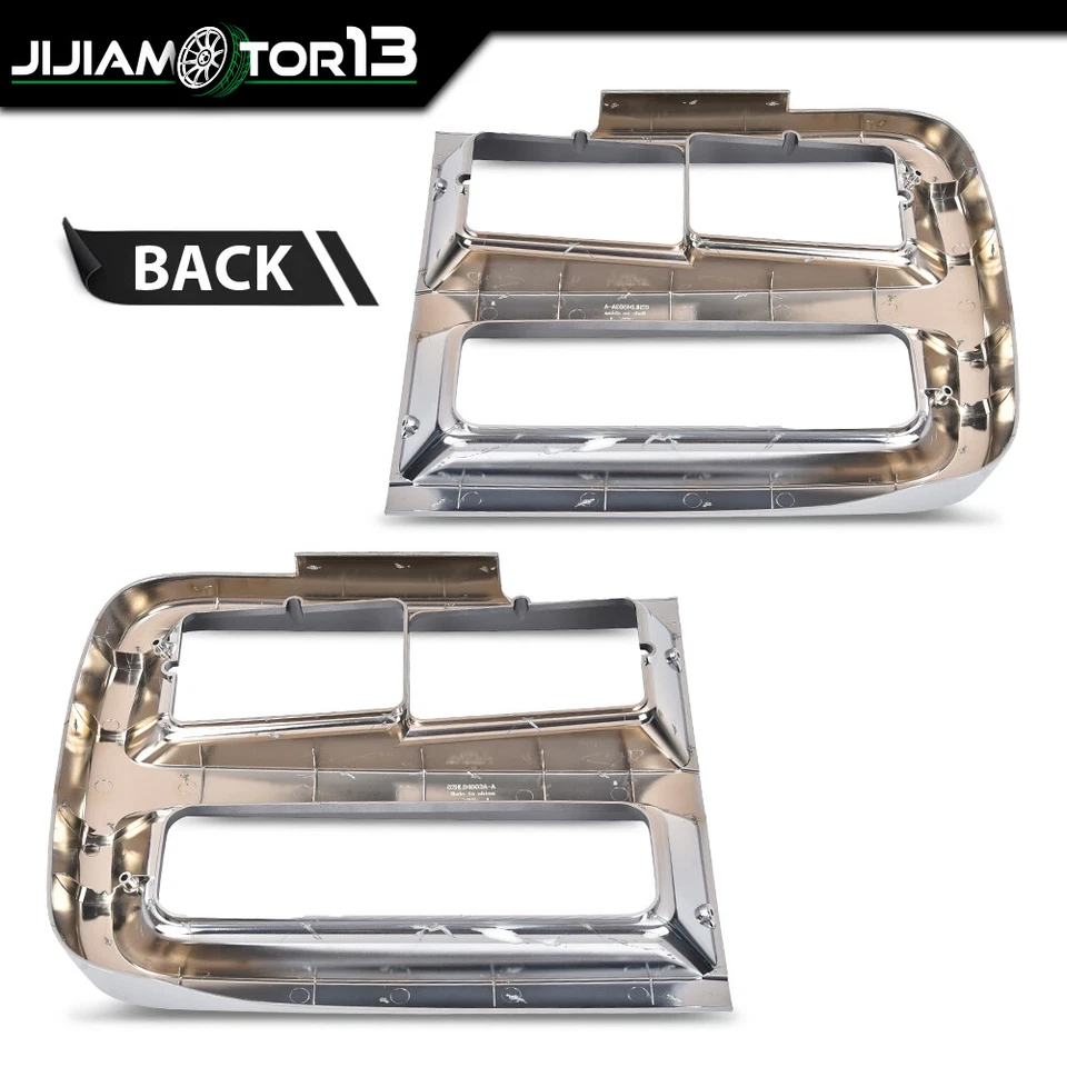 Ajuste para 1992-1995 conjunto de porta farol Chevrolet G10 G20 motorista passageiro - Imagem 4 de 4