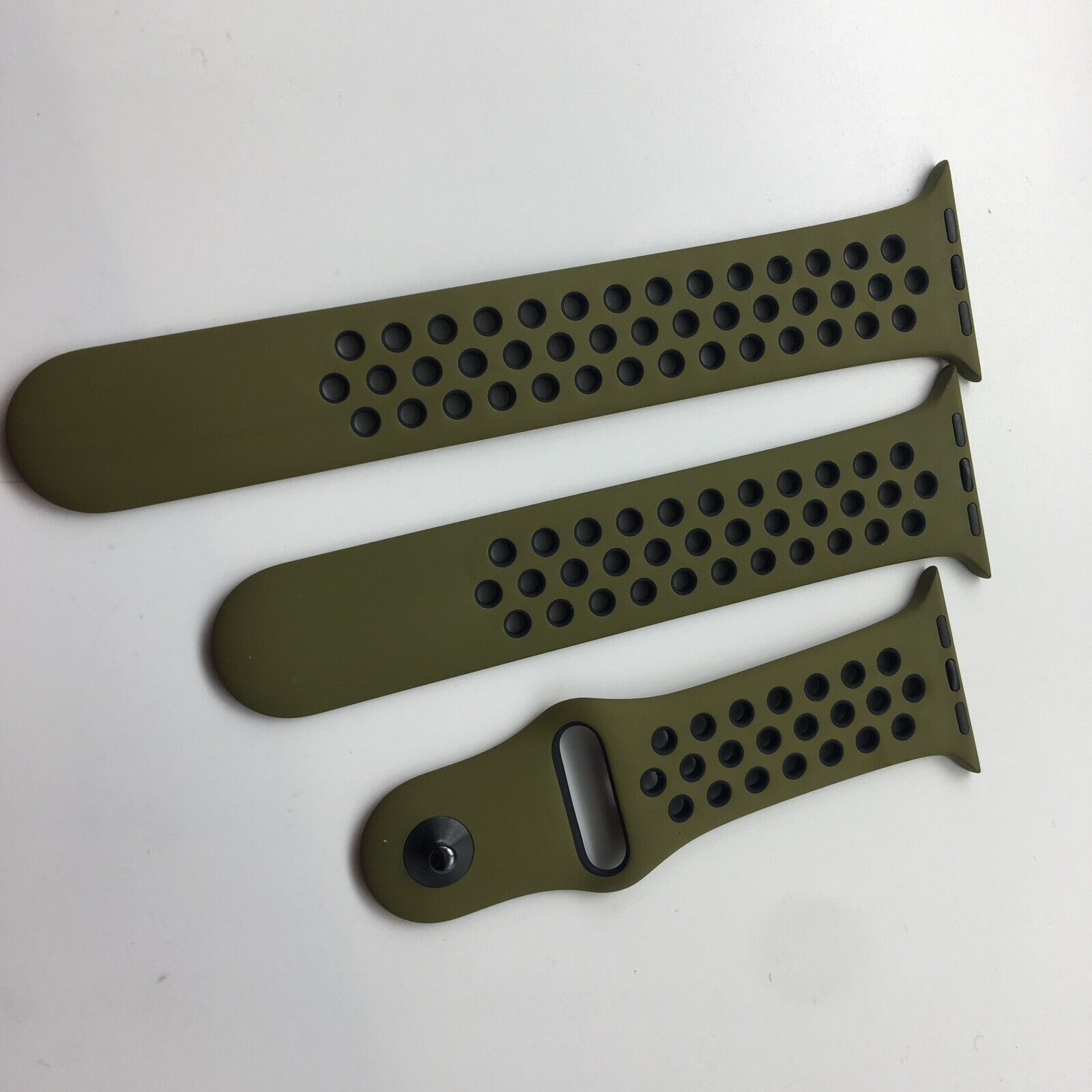 Original Apple watch 7 6 Sport Band 38mm 40mm 41MM Olive Flak/Black | eBay