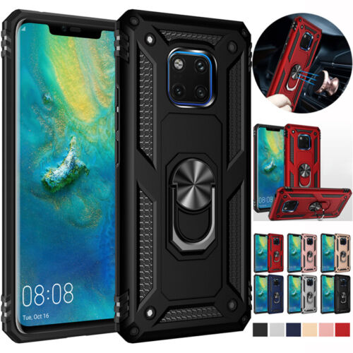 For Huawei Mate 20 20X 30 Pro Lite Shockproof Armor Case Ring Dual Layer Cover - Picture 1 of 18