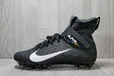 New Nike Alpha Menace Elite 2 Football Boots Cleats Black A03374-001 Mens 12