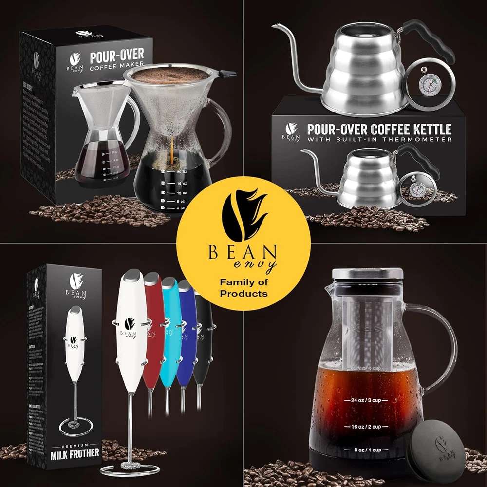 Milk Frother Handheld for Coffee Electric Hand Blender, Mini Drink Mixer Whisk