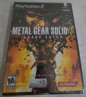 METAL GEAR SOLID Snake Eater / PS2/ Factory Sealed / Authentic