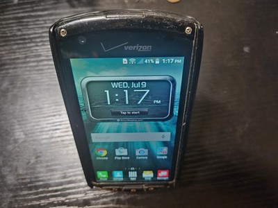 Kyocera Brigadier (E6782) 16GB  Black Verizon -  working 