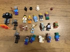 Lot of 19 LEGO Minifigures + Accessories, Harry Potter Minecraft