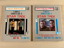 Files Magazine Star Trek Complete Character Guide Book Two & Three