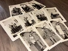 10 Vintage Photographs WW2 Soldier US Army Uniform Family Crum Photos Ephemera