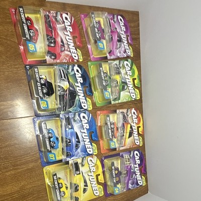 Jada Car Tuned Series 1 1:64 Diecast 8-Car Lot Unopened '57 Bel Air C10