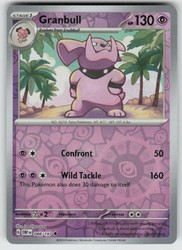 Granbull 088/197 Reverse Holo Obsidian Flames