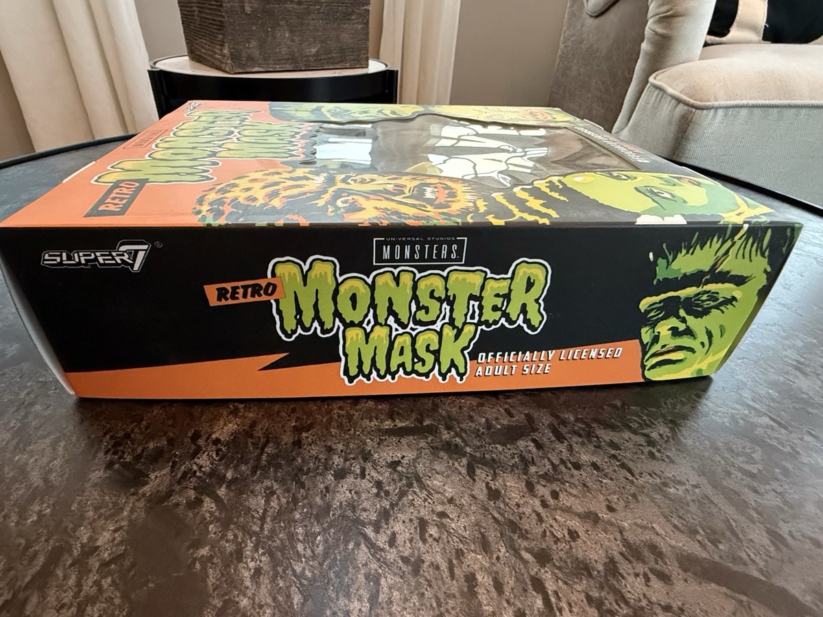 Super7 Frankenstein (Green) Universal Monsters Retro Mask Adult