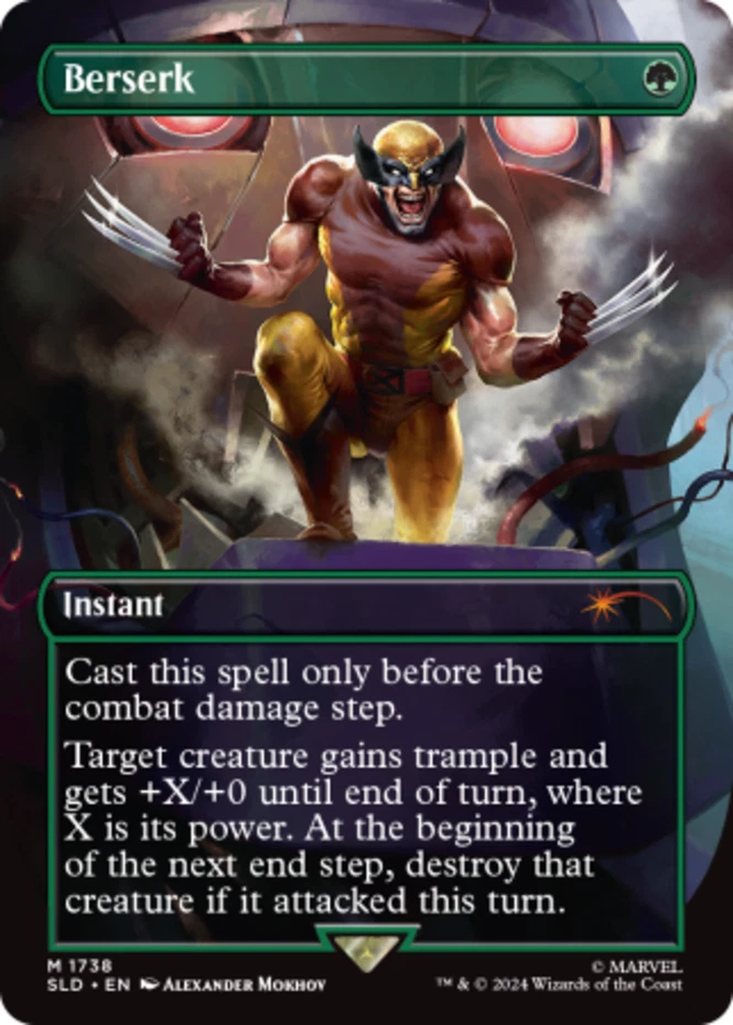 Magic: The Gathering Wizards of the Coast Berserk Individual