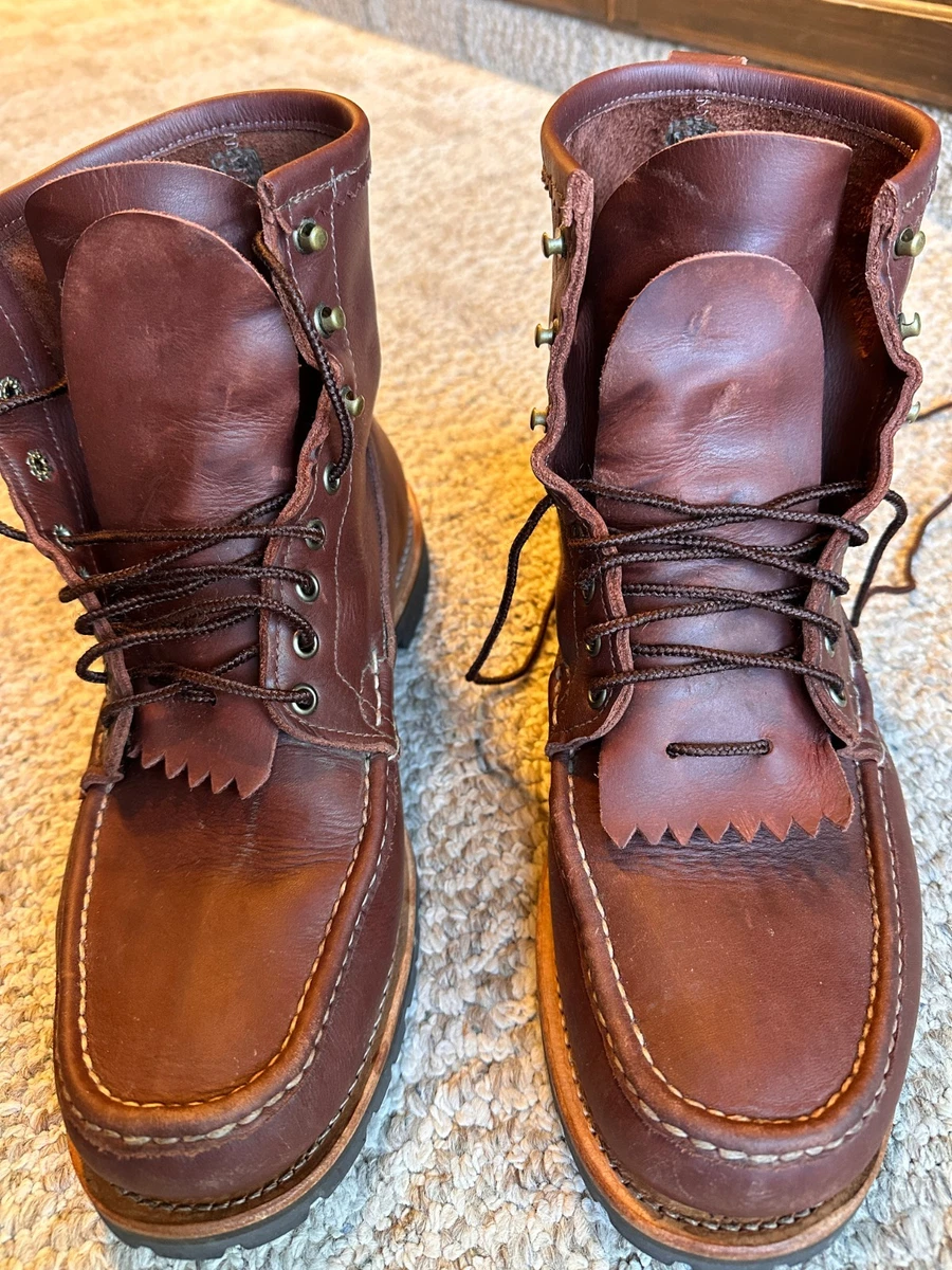 Russell Moccasin Solid Men's Leather Upper | eBay
