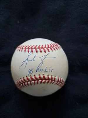 Andruw Jones Autographed Baseball for sale | eBay