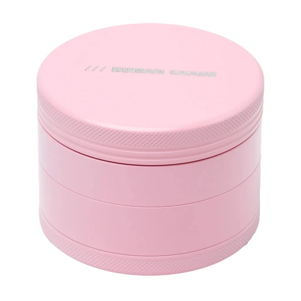 Human Grade 2.5" (63mm) Premium Aluminum Hand Grinder 4C Herb Spice Tobacco Pink
Opens in a new wind