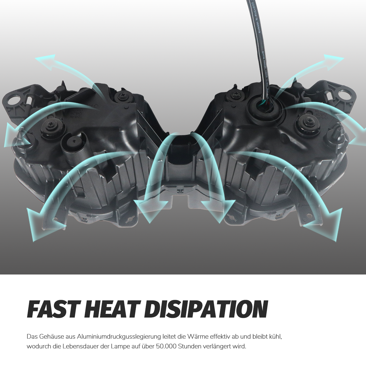 For Kawasaki Ninja ZX6R ZX636 2024 2025 Front Headlight Headlamp