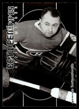 2001-02 Be a Player Between the Pipes George Hainsworth Montreal Canadiens #130