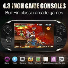 4,3 Zoll Doppel-Joystick Handheld-Spielekonso...