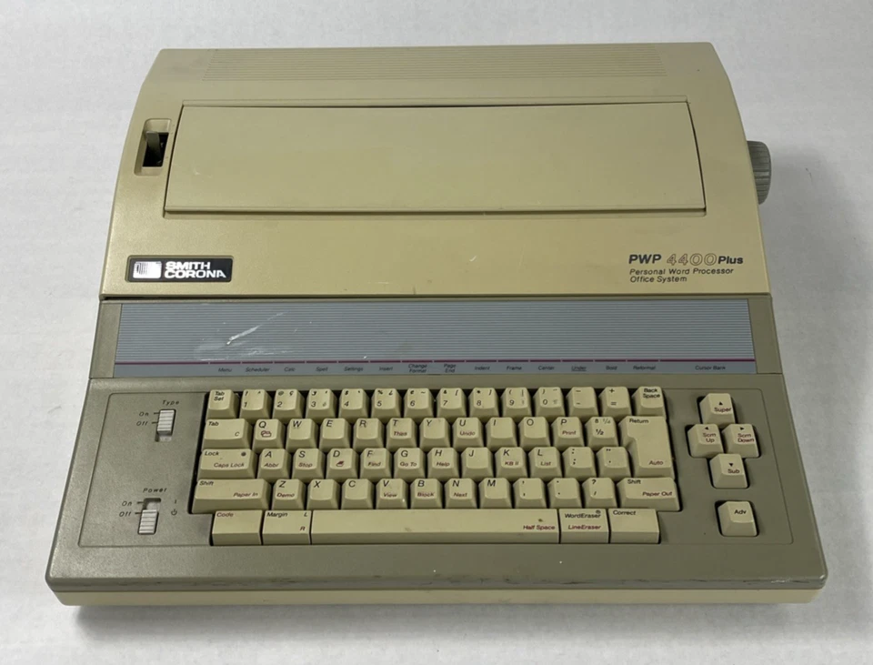 Procesador de textos personal Smith Corona PWP 4400 Plus probado Foto 4 de 4