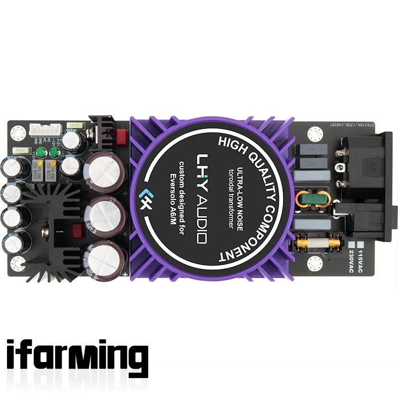 LPS-A6 35VA Linear Power Supply+Crystal Copper Output Cable for Eversolo DMP-A6 - Image 2 of 2