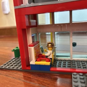 Lego City Fire Station 60004, Complete With Instructions, Used