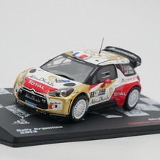 IXO 1:43 Citroen DS3 WRC 2013 Loeb Rally Car Model