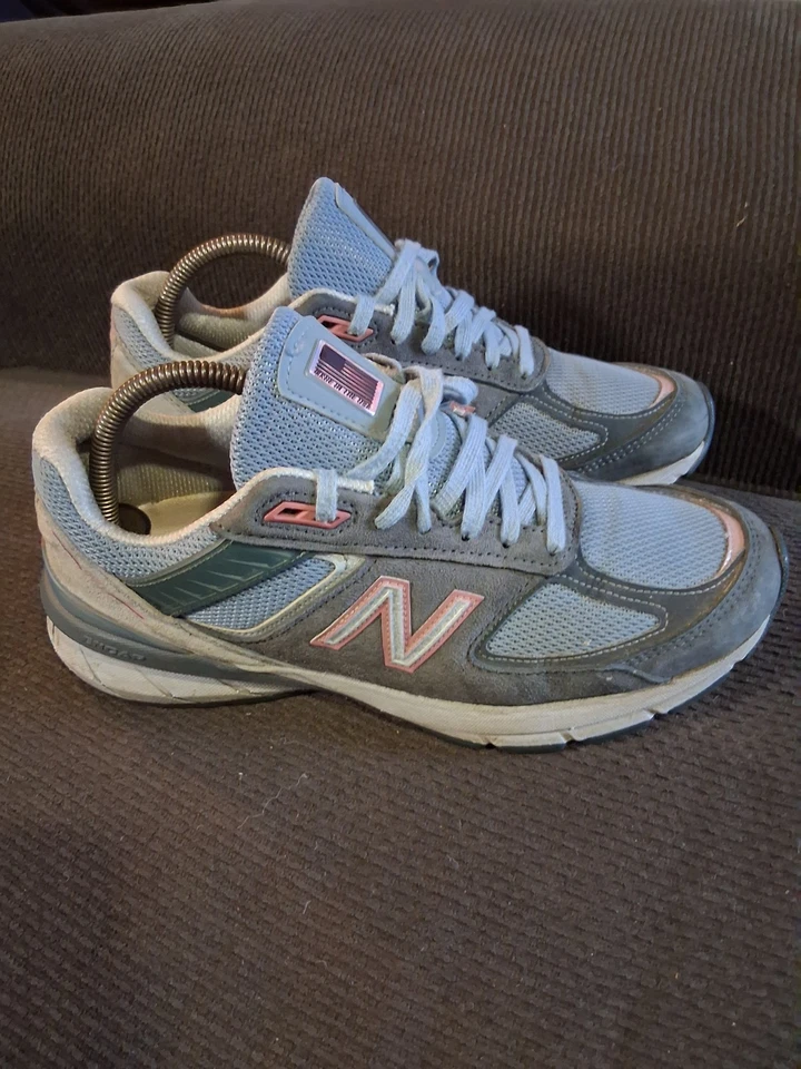 Zapatos New Balance 990 v5 para mujer talla 9,5 atléticos para correr hechos en EE. UU. Foto 3 de 4