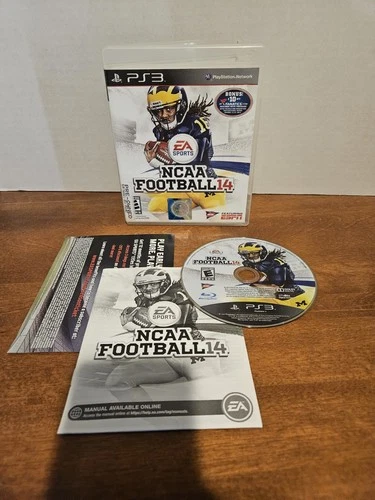 NCAA Football 14 Sony Playstation 3 PS3 2013 CIB Complete Video Game