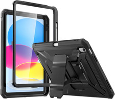 Case for Apple iPad A16 11 inch Rugged Full Body Cover Built-In Screen Protector