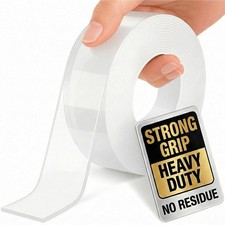 Bekhic  Double Sided Tape Heavy Duty Clear Mounting Tape Nano Double Sided A...