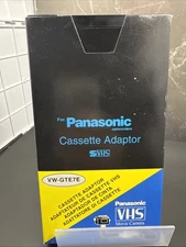 VHS/C Cassette Adaptor PANASONIC VW-GTE7E SVHS Camcorder Converter Tape Adapter