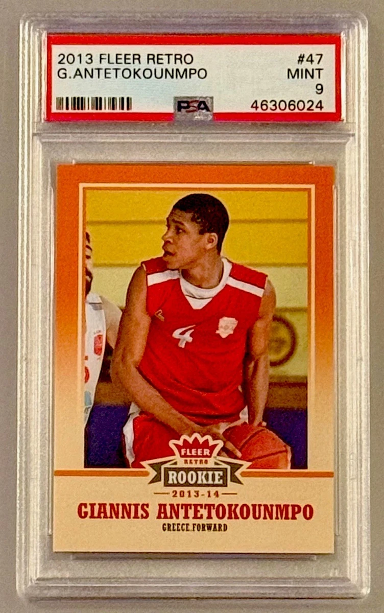 その他 Giannis Antetokounmpo rc Fleer 2013 Fleer Giannis Antetokounmpo Basketball Rookie Sports Trading Cards
