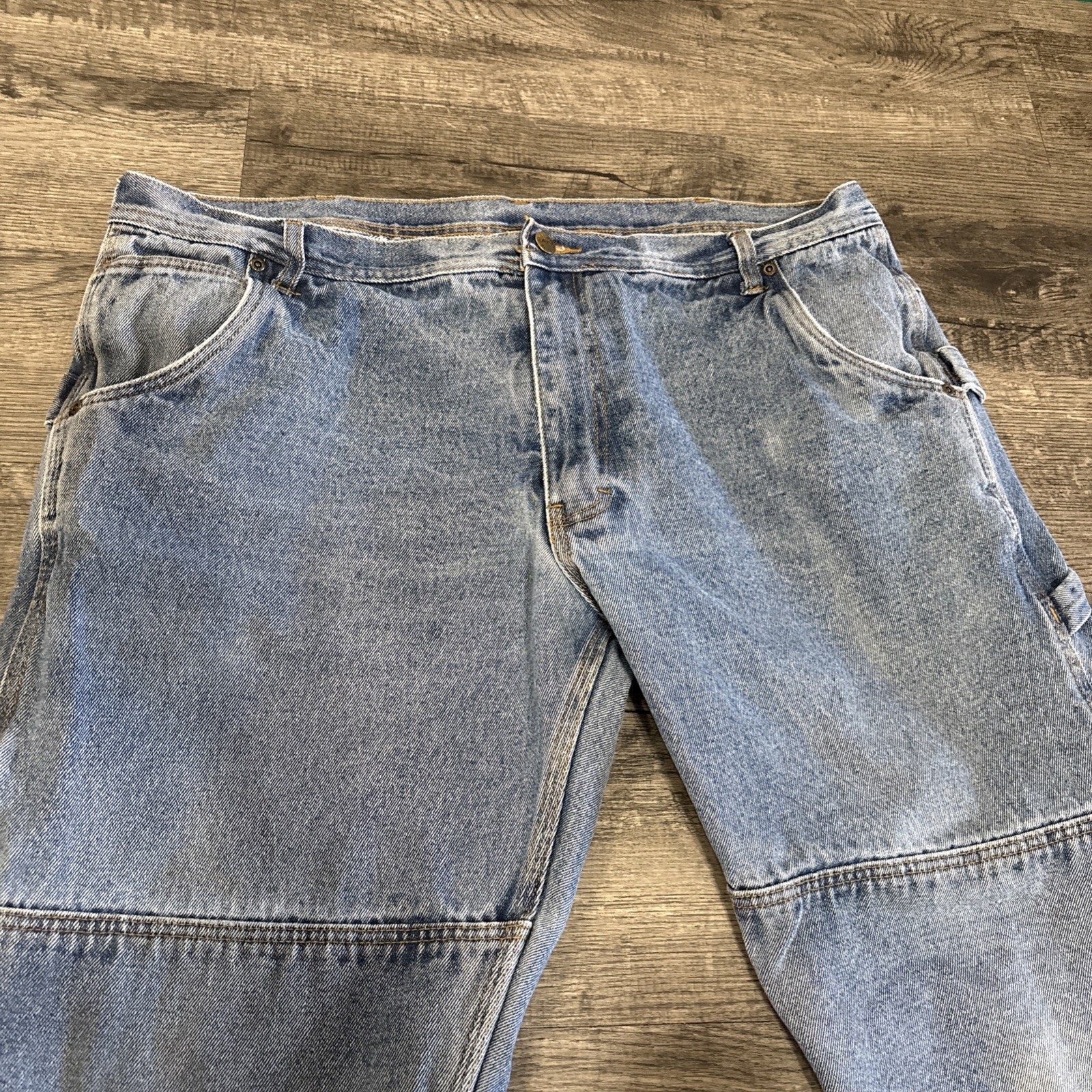 Polar King by Key 42x30 Flannel Lined Carpenter Jeans Fits 42 X 27.5 - View 2