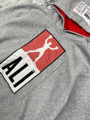 Vintage Dolce Gabbana Muhammed Ali Big Logo 90s Hoodie Men Size L
