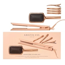 Kristin Ess Hair Styling Set 3-in-1 Ceramic Flat Iron 1 1/4"