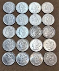 Lot of 20 Morgan Silver Dollars 1879-1921 - Circulated - 0.900 Silver