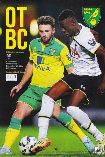 * 2014/15 - NORWICH CITY HOME PROGRAMMES - CHOOSE FROM LIST * - Picture 18 of 28