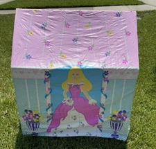 Vintage 1990s Barbie Play House Indoor/Outdoor Tent Vinyl  39L x 28W x 44H ~ New