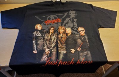aerosmith just push play t shirt