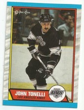 JOHN TONELLI 1989-90 O-PEE-CHEE CARD NM-MT+ CONDITION LOS ANGELES KINGS