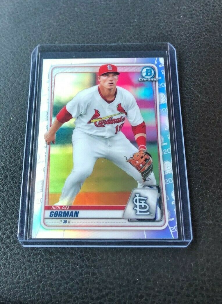 2020 Bowman CHROME Draft Nolan Gorman Refractor | eBay