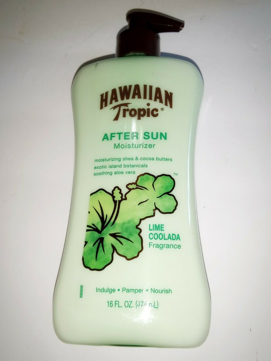 Hawaiian Tropic After Sun Moisturizer - Lime Coolada Fragrance, 16 Fl Oz |  eBay