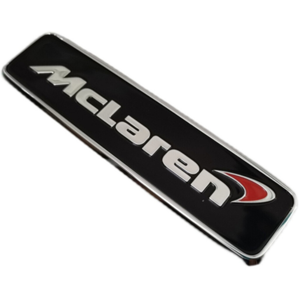 1XGenuine McLaren 720S GT Front Hood Chrome Emblem Badge 14A4507CP  