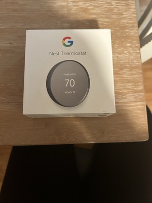 Google Nest Smart Thermostat, Charcoal - GA02081-US
