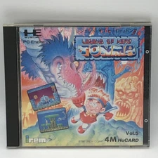 PC Engine Legend of Hero Tonma PCE HuCard Japan Import Game
